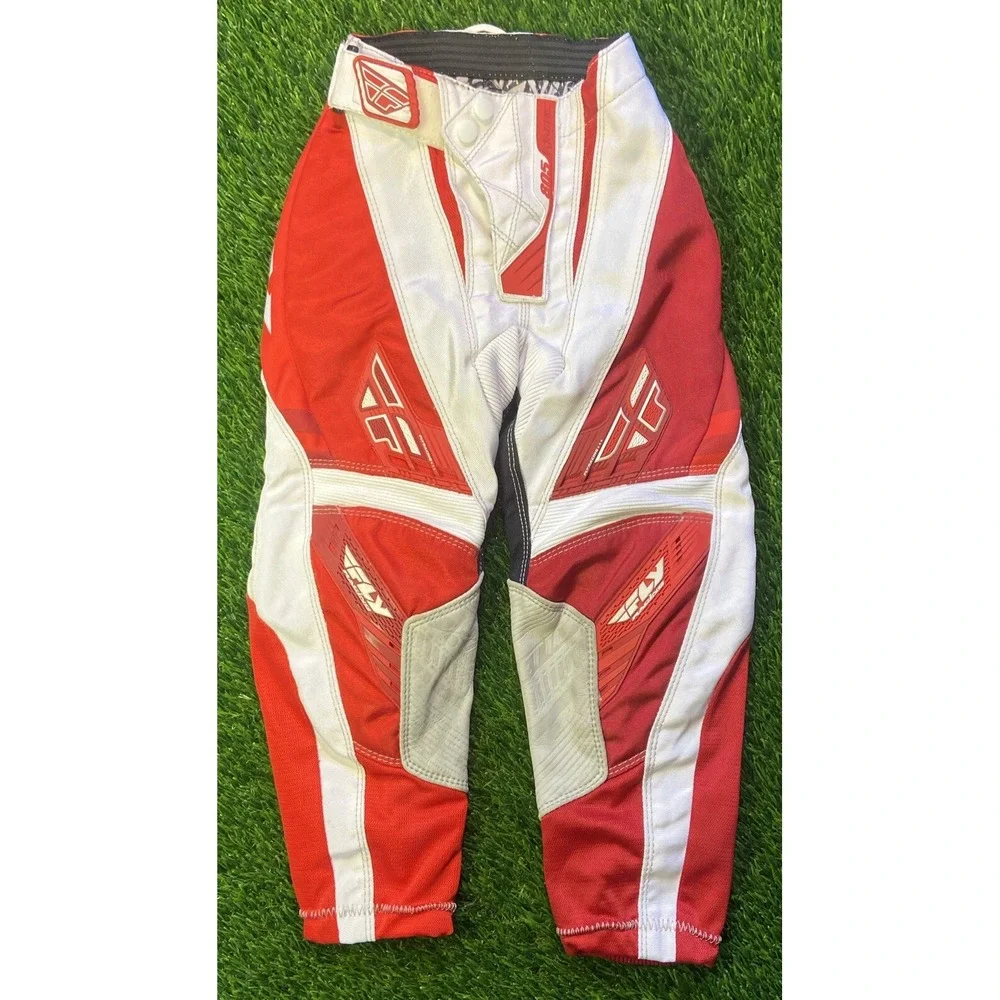 Fly Racing Pant Style 805 Size 18 Youth Kinetic Red Motocross Dirt Bike